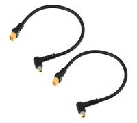 Create idea Cavo Di Alimentazione DC 7909 Maschio A XT60 Maschio Adattatore Ad Angolo Retto 16 AWG 30 Cm Per Stazioni Di Alimentazione Portatili.