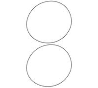 Create idea Cinghia Per Registratore A Cassette 2 Pezzi Compatibile Con SONY WM-EX521 WM-EX526 WM-EX527