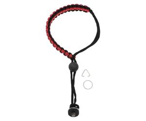 Create idea Cinturino Da Polso Per Fotocamera Con Vite Ad Anello A D Da 1/4 Cinturino Da Polso Regolabile Per Fotocamera Compatibile Con Insta 360 X3 Selfie Sticks Action Camera Nero E Rosso
