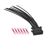 Create idea Connettore cablaggio ventilatore per auto 8200729298 7701207876 7701207717 Compatibile con Renault Riparazione Riscaldatori d'aria difettosi Connettori telaio bruciato