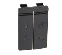 Create idea Copribatteria USB per fotocamera compatibile con Canon EOS 40D, nero