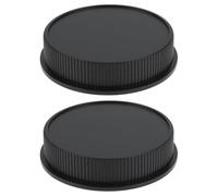 Create idea Copriobiettivo posteriore, 2 pezzi, compatibile con attacco Leica L/T