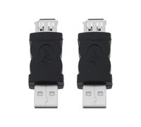Create idea Firewire IEEE 1394 6 Pin Femmina a USB Maschio Adattatore Convertitore Spina per Stampanti Fotocamere Digitali Scanner 2pcs