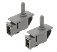 Create idea Interruttore A Pulsante Per Luce Porta Frigorifero A 2 Pin 2 Pezzi Per La Maggior Parte Dei Frigoriferi