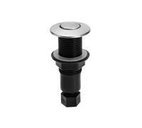 Create idea Interruttore dell'aria in acciaio inossidabile 304 Interruttore pneumatico Pulsante interruttore aria Pulsante in acciaio inossidabile per smaltimento rifiuti Vasche da bagno Lavastoviglie