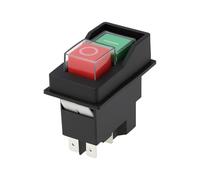 Create idea Interruttore per utensili elettrici KJD17 a 5 pin compatibile con trituratore da giardino ASGATEC EH 2501