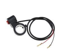 Create idea Manubrio Clacson Starter 7/8 Pollice Moto Manubrio Clacson Lunghezza circa 60cm ATV Bike Horn Starter Kill Switch On Off Pulsante Nice Black