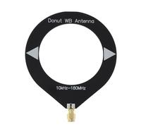 Create idea Mini antenna a banda larga a ciambella dell'antenna del cerchio 10kHz-180MHz per il walkie-talkie SDR della radio