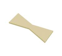 Create idea Papillon in ottone massiccio 100 mm x 38 mm x 4 mm, taglio a fessura in legno, intarsio a farfalla, intarsio a farfalla, per lavorazione del legno