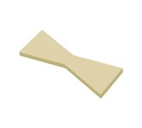 Create idea Papillon in ottone massiccio 70 mm x 26 mm x 4 mm taglio fessura in legno papillon intarsio farfalla intarsio intarsio farfalla, per papillon intarsio lavorazione del legno