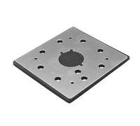 Create idea Platorello di ricambio 151284-00 compatibile con DeWalt DW411 tipo 2/DW411 tipo 1/DW411 tipo 3 piastra di supporto 110 x 107 mm