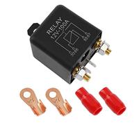 Create idea Relè di avviamento per auto, 12 V, 100 A, relè a 2 pin, relè di potenza per auto, camion, barca, campeggio, vita