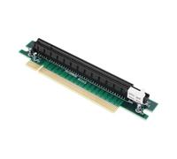 Create idea Scheda Adattatore Riser PCI-Express 16x 90° Per Computer Server 1U/2U Compatibile Con DELL