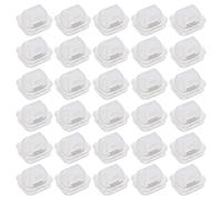 Create idea Set di 30 clip di fissaggio per portiera auto compatibili con BMW E46 E90 E91 E92 320i 323i 325i 328i 330i M3 X5 E53 07149158194 51418215806 plastica bianca