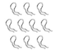 Create idea Sostituzione Pinza Freno da 10 Pezzi Compatibile con Shimano Compatibile con Formula Mega Pad Pin Pinza Freno in Acciaio Inossidabile