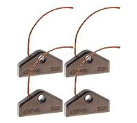 Create idea Spazzole di carbone contenenti rame 5153702 4490382 6597490 5007 30x16x4mm compatibile con asciugatrici Miele confezione da 4