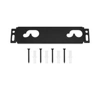 Create idea Staffa di montaggio a parete nera per soundbar compatibile con LG Soundbar AAA74310301 MAZ63344001 LAS260B LAS454B NB3530A, NB2420A NB3740 NBN36NB NB3531A SH3K