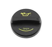 Create idea Tappo di riempimento olio motore auto 2651026620 2651026600 2651026610 compatibile con Santa Fe Tucson Veloster Getz i10 i20 i30 i40 i800 iLoad H350 nero