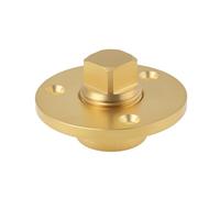 Create idea Tappo di Scarico per Barca in Ottone Compatibile con Barca E Gommone Compatibile con Montaggio su Foro da 1 Pollice