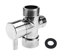 Create idea Valvola Deviatrice Cromata Per Bagno Adattatore A T Da 3/4" 1/2" BSP Per Termostato Miscelatore