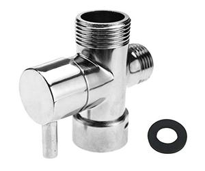 Create idea Valvola Deviatrice Cromata Per Bagno Adattatore A T Da 3/4" 1/2" BSP Per Termostato Miscelatore