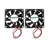 Create idea Ventola di raffreddamento ME70201V1-A99 da 12 V per case PC, 2 pezzi, 70 x 70 x 20 mm, per alimentatori a telaio
