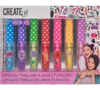 Create it! Beauty - Lucidalabbra Geur & Glitter, 7 pezzi