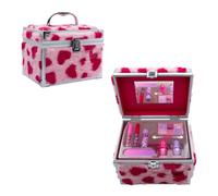 Create It Love Valigetta Beauty Case Make Up Fluffy Heart 84600