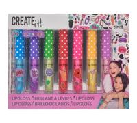 Create it! | Set Trucchi | 7 pezzi | Set trucchi per bambine, 7 pezzi, con glitter