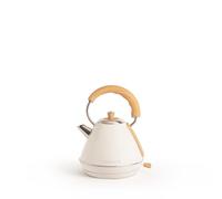 CREATE/KETTLE RETRO M/Bollitore elettrico bianco sporco/Ebollizione rapida, 1l, spegnimento automatico, filtro anticalcare, autospegnimento, indicatore del livello dell'acqua, Ø17,2 cm, 1200 W