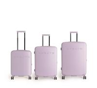 CREATE / LUGGAGE STUDIO/Set di 3 valigie rigide in policarbonato lavanda/Lucchetto TSA, 4 ruote doppie multidirezionali, materiali resistenti e durevoli