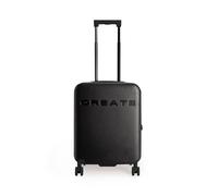 CREATE / LUGGAGE STUDIO/Valigia rigida in policarbonato nero / 39x23x54cm / Lucchetto TSA, 4 ruote doppie multidirezionali, materiali resistenti e durevoli