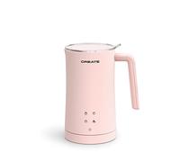 CREATE/MILK FROTHER/Schiumatore e vaporizzatore elettrico Rosa/Schiumatore Latte Automatico, 350 ml