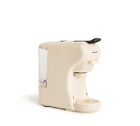 POTTS - Macchina Per Caffè Multicapsula E Caffè Macinato Bianco Sporco