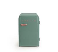 CREATE / RETRO FRIDGE 83.5 TERRACOTTA/Frigorifero verde salvia con maniglia nera / 98W, basso consumo, 2 ripiani, regolatore di temperatura, portabottiglie, dimensioni 56x54x84 cm