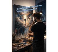 Create Something Today,: Create something today that your future self will be proud of. Let yourself be carried away by the imagination and creativity of your true self.