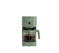 CREATE / THERA DRIP/Macchina per caffè americano con funzione mantenimento calore verde salvia/Sistema antigoccia, 1,5 litri, caraffa in vetro, 12 tazze, 900W