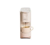 CREATE / THERA EASY/Macchina da caffè espresso a capsule bianco sporco/Contenitore di raccolta, 20bar, silenziosa, finitura anti-impronta, sistema antivibrazione, 1200W