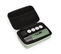 CREATE / THERA MOVE/Macchina da caffè espresso portatile con custodia da trasporto per capsule e caffè macinato verde salvia/Preparazione a freddo e a caldo, 15 bar, capacità 80 ml, 150W