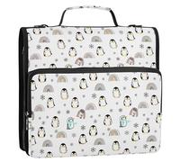 Create-un-alta-quality-seamless-modello-featuring-cartoon-pinguini-1748596004946 Cartella portadocumenti con anelli a D, organizer espandibile con tracolla e manico, 3 raccoglitori ad anelli per