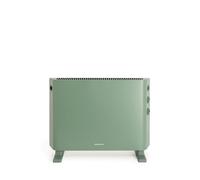 CREATE/WARM HANDY COLOURS/Convettore riscaldante ad aria Verde Sage/Funzione ventilatore e aria calda, ambienti fino a 20m², 4 modalità, leggero, basso consumo, 57x23x43 cm, 2000W