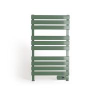 CREATE / Warm Towel 500 W/Portasciugamani Elettrico Verde Sage / 96,9 x 55 cm/Portasciugamani Elettrico a Basso consumo, Ultra Sottile, termostato