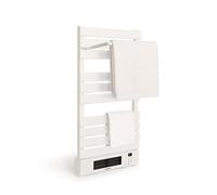 CREATE / Warm Towel PRO + Mensola/Radiatore Asciugamani Bianco, con Mensola, con WiFi, Telecomandato, 500 W e 1500 W, Elettrico, a Basso consumo, LCD, IP24 Anti-Schizzi