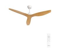 WIND BALANCE - Ventilatore Da Soffitto 40W Silenzioso Ø132 Cm Senza Luce