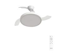 CREATE / WIND CLEAR STUDIO M/Ventilatore da soffitto con luce bianc M - Con Luce