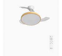 CREATE / WIND CLEAR STUDIO S/Ventilatore da soffitto con luce bianc S - Con Luce