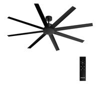 WIND INDUSTRIAL - Ventilatore Da Soffitto 40W Silenzioso Disponibile In Varie Dimensioni Senza Luce