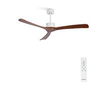 WIND LARGE - Ventilatore Da Soffitto 40W Silenzioso Ø152 Cm 100% Legno Senza Luce