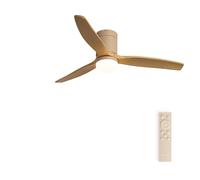 WIND CALM - Ventilatore Da Soffitto Silenzioso Da 40W Con Pale Tecniche In ABS Di Varie Dimensioni Telecomando