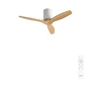 WIND CALM - Ventilatore Da Soffitto Silenzioso Da 40W Con Pale Tecniche In ABS Di Varie Dimensioni Senza Luce